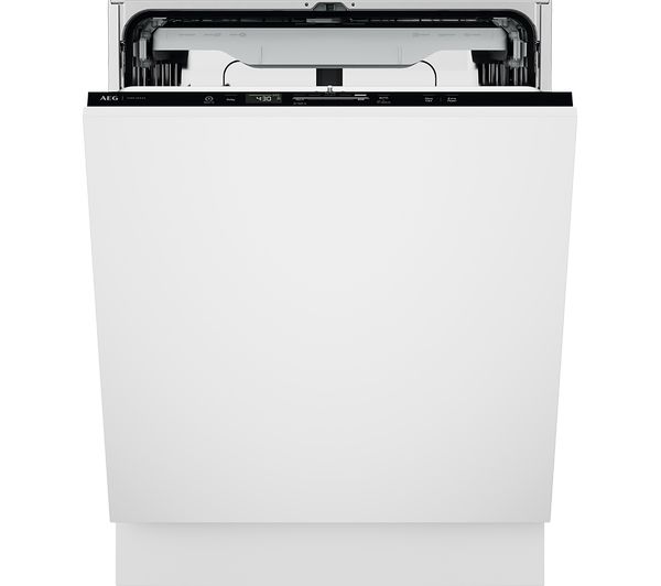 An image of AEG GI6200B2TN Full-size Fully Integrated WiFi-enabled Dishwasher - White
