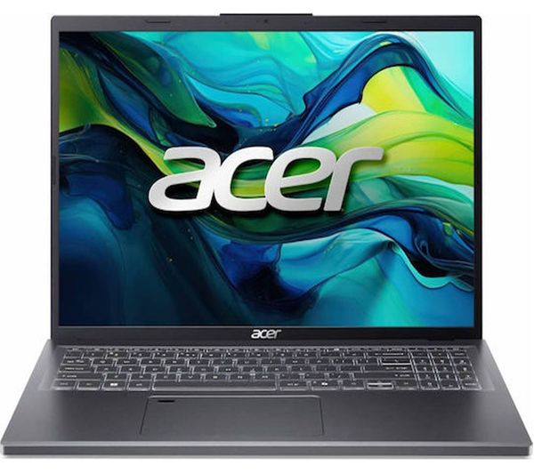 An image of ACER Aspire 16 AI 16" Laptop - Snapdragon X, 512 GB SSD, Grey