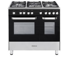 KENWOOD CK405 Dual Fuel Range Cooker - Black