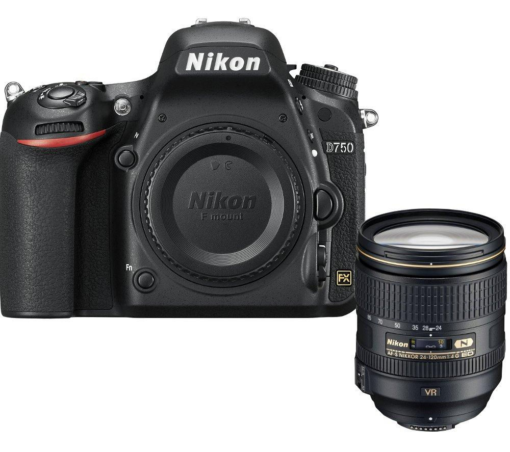 NIKON D750 DSLR Camera - Body Only, Black