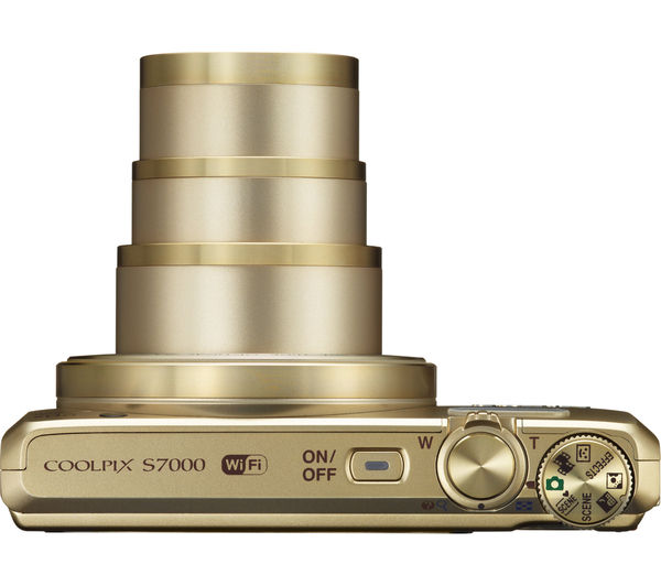 VNA802E1 - NIKON COOLPIX S7000 Superzoom Compact Camera - Gold