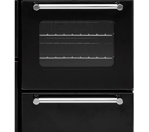 Black Electric Induction Range belling kensington 100ei electric induction range cooker black chrome