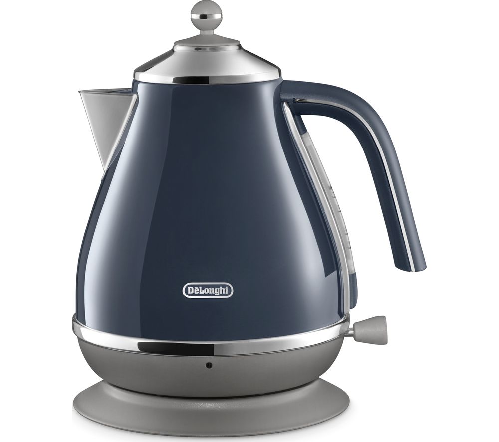 light blue kettle and toaster