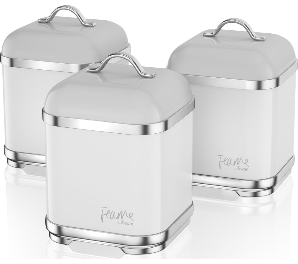 SWAN Fearne by SWAN SWKA1025TEN Square 1.5 litre Storage Canisters review