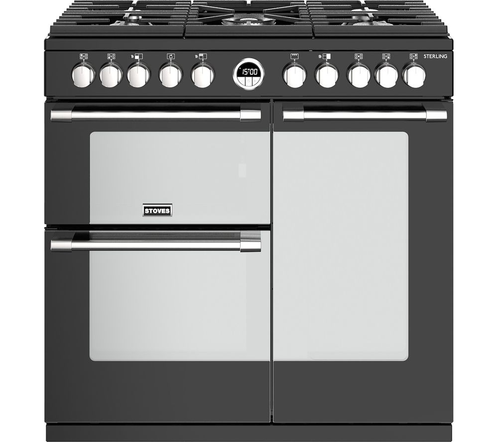 STOVES Sterling S900DF BK 90 cm Dual Fuel Range Cooker review