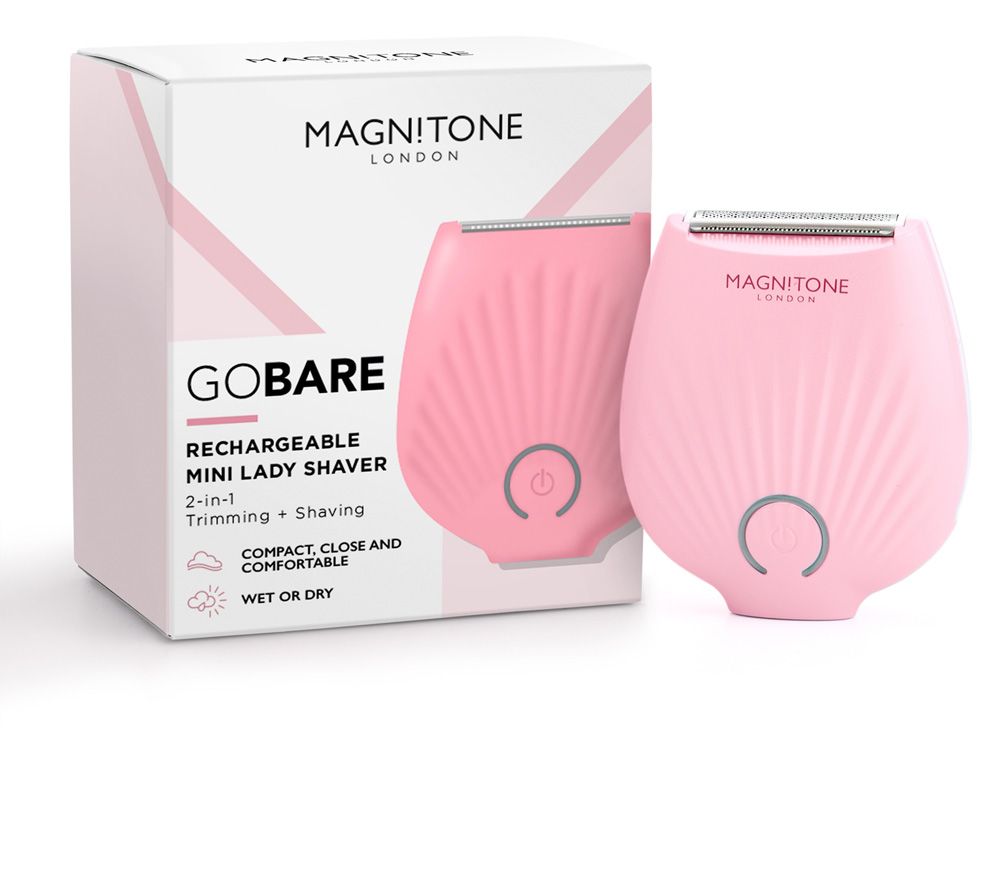 GoBare MLS01PP Wet & Dry Lady Shaver - Pastel Pink