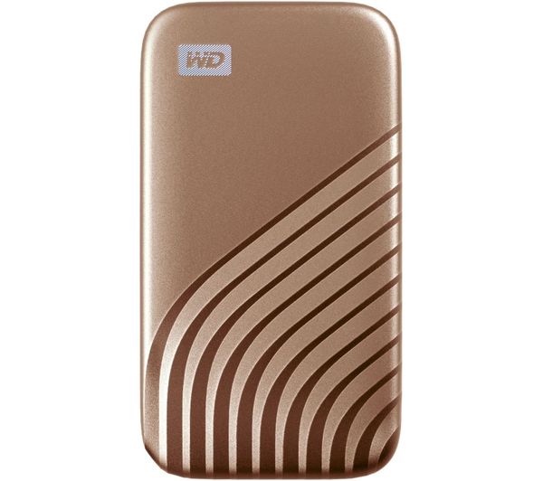 Image of WD My Passport Portable External SSD - 500 GB, Gold