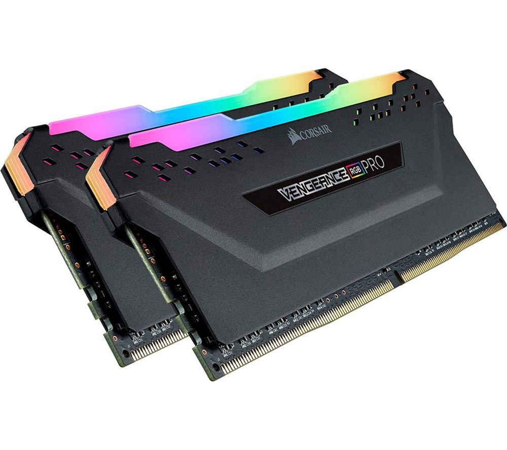CORSAIR Vengeance Pro RGB DDR4 3600 MHz PC RAM - 16 GB x 2