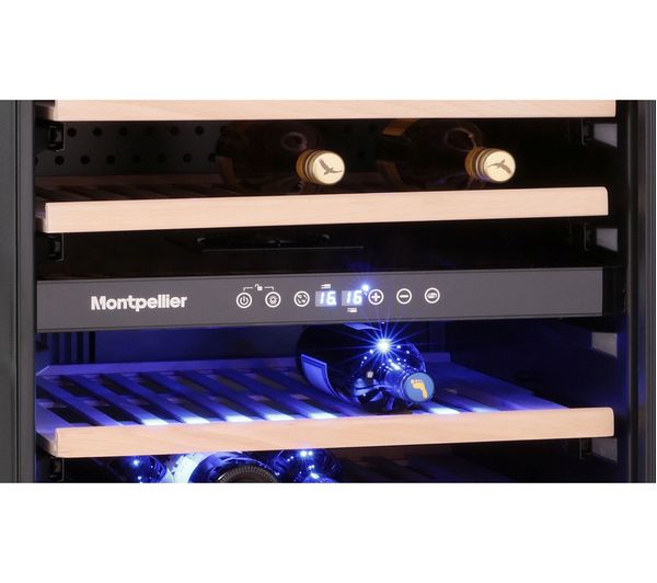 WC166X MONTPELLIER MONWC166X Wine Cooler Stainless Steel Currys