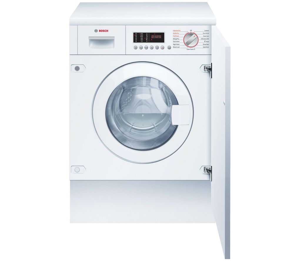 BOSCH Serie 6 WKD28542GB 7 kg Integrated Washer Dryer review