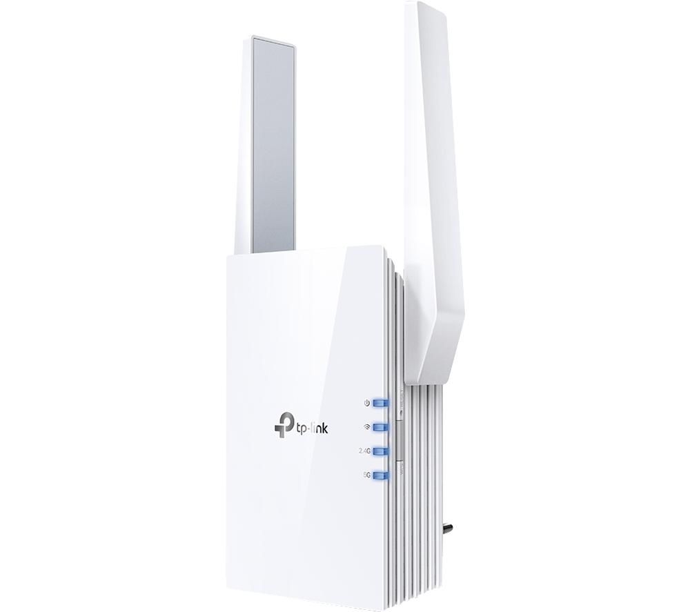 TP-LINK RE605X WiFi Range Extender - AX 1800, Dual-band, White