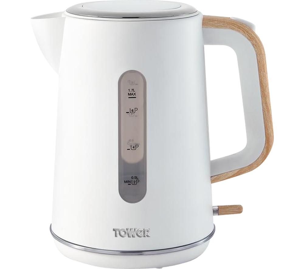 Buy TOWER Scandi T10037 Jug Kettle White Free Delivery Currys