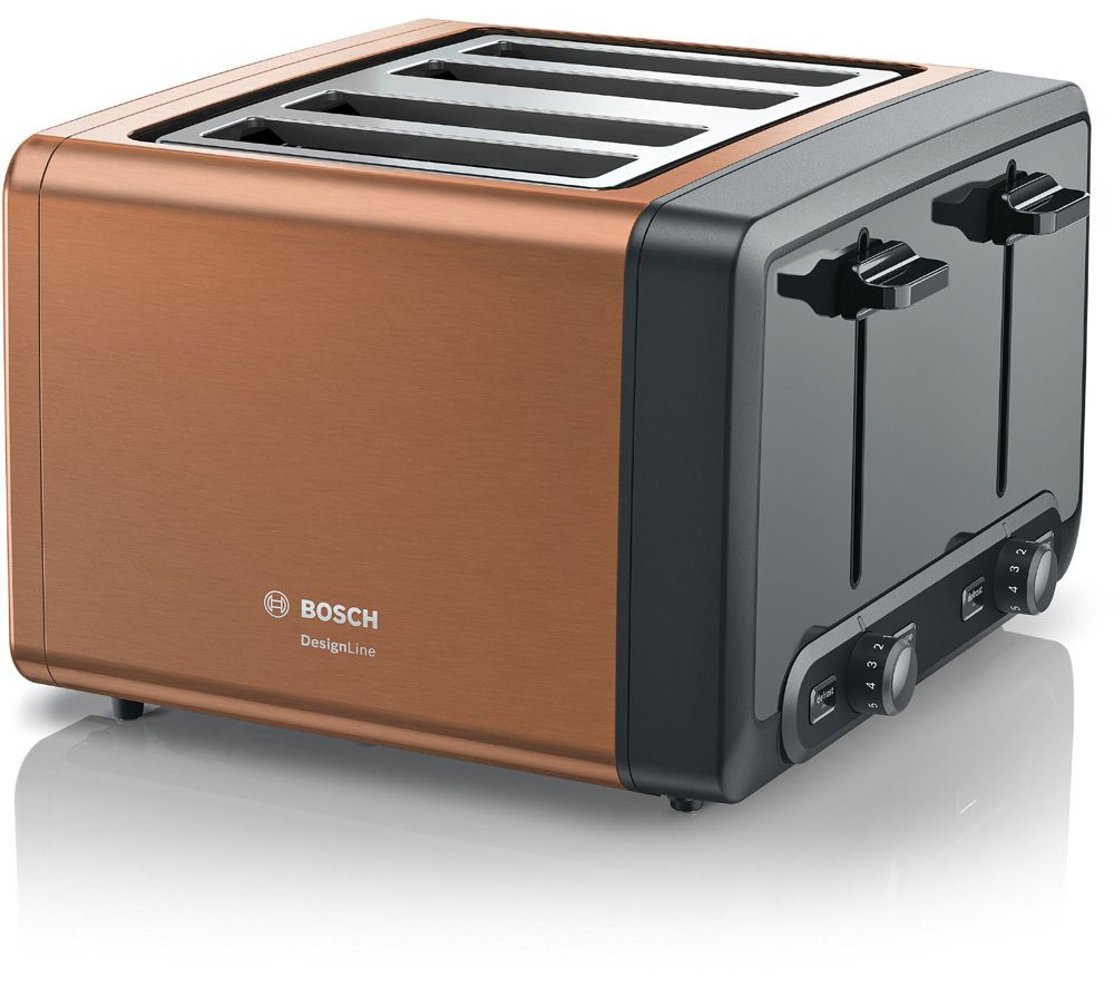 BOSCH DesignLine Plus TAT4P449GB 4-Slice Toaster review