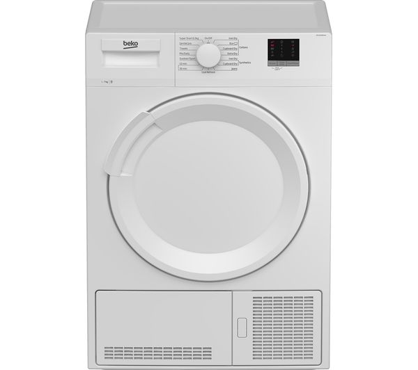 Image of BEKO DTLCE70051W 7 kg Condenser Tumble Dryer - White