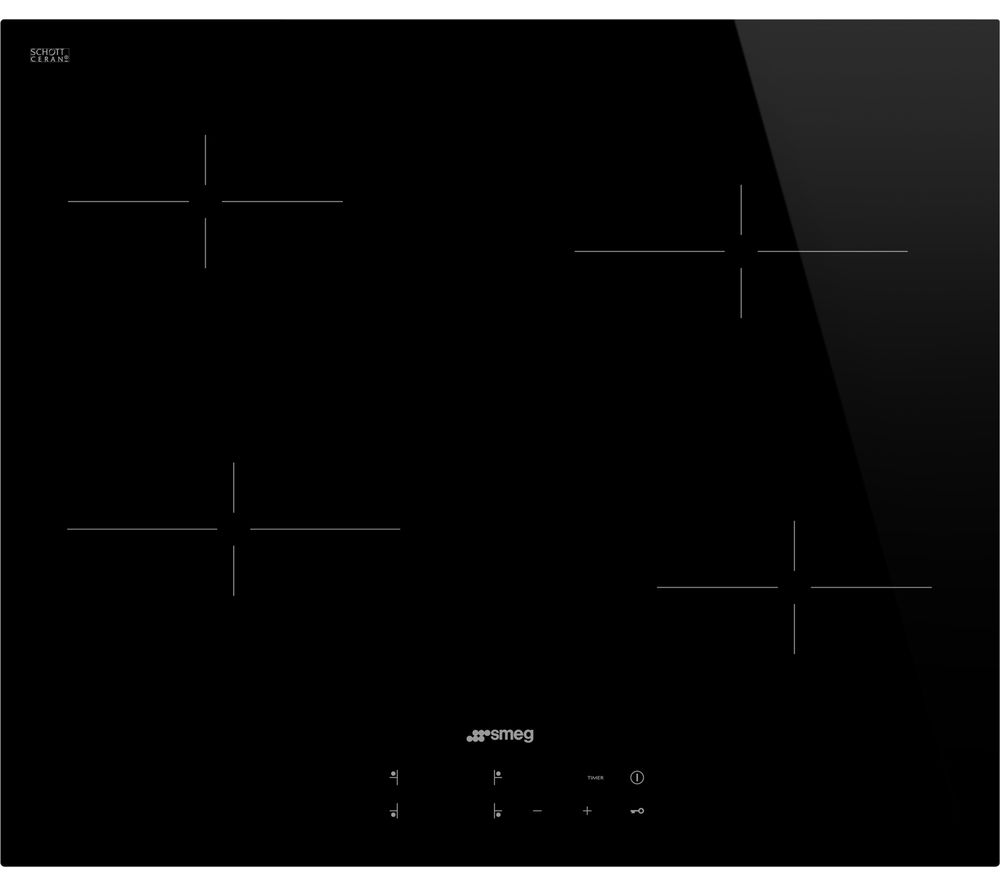 SMEG SE264TD Electric Ceramic Hob - Black