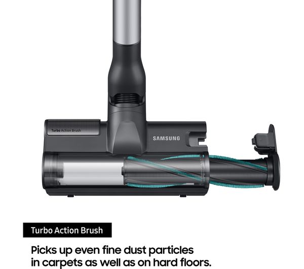 SAMSUNG Jet 75 Pet VS20T7532T1/EU Max 200 W Suction Power Cordless ...