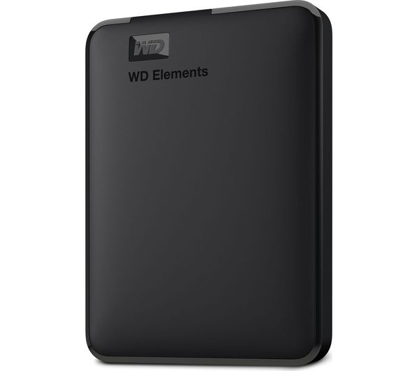 WDBEPK0020BBKWESN WD Elements SE Portable Hard Drive 2 TB, Black