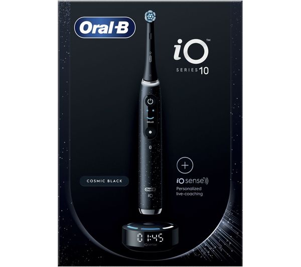 ORAIO10BK - ORAL B IO Series 10 Electric Toothbrush - Cosmic Black ...