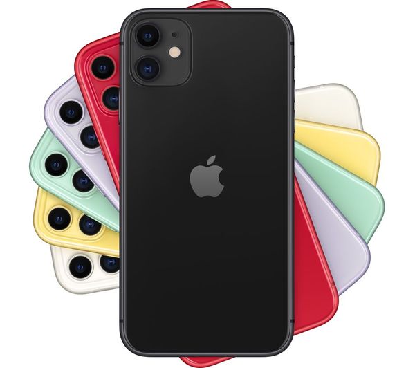 APPLE Refurbished iPhone 11 - 64 GB, Black (Excellent Condition