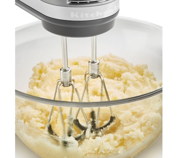 859711634200 KITCHENAID 5KHM6118BER Hand Mixer Red Currys Business