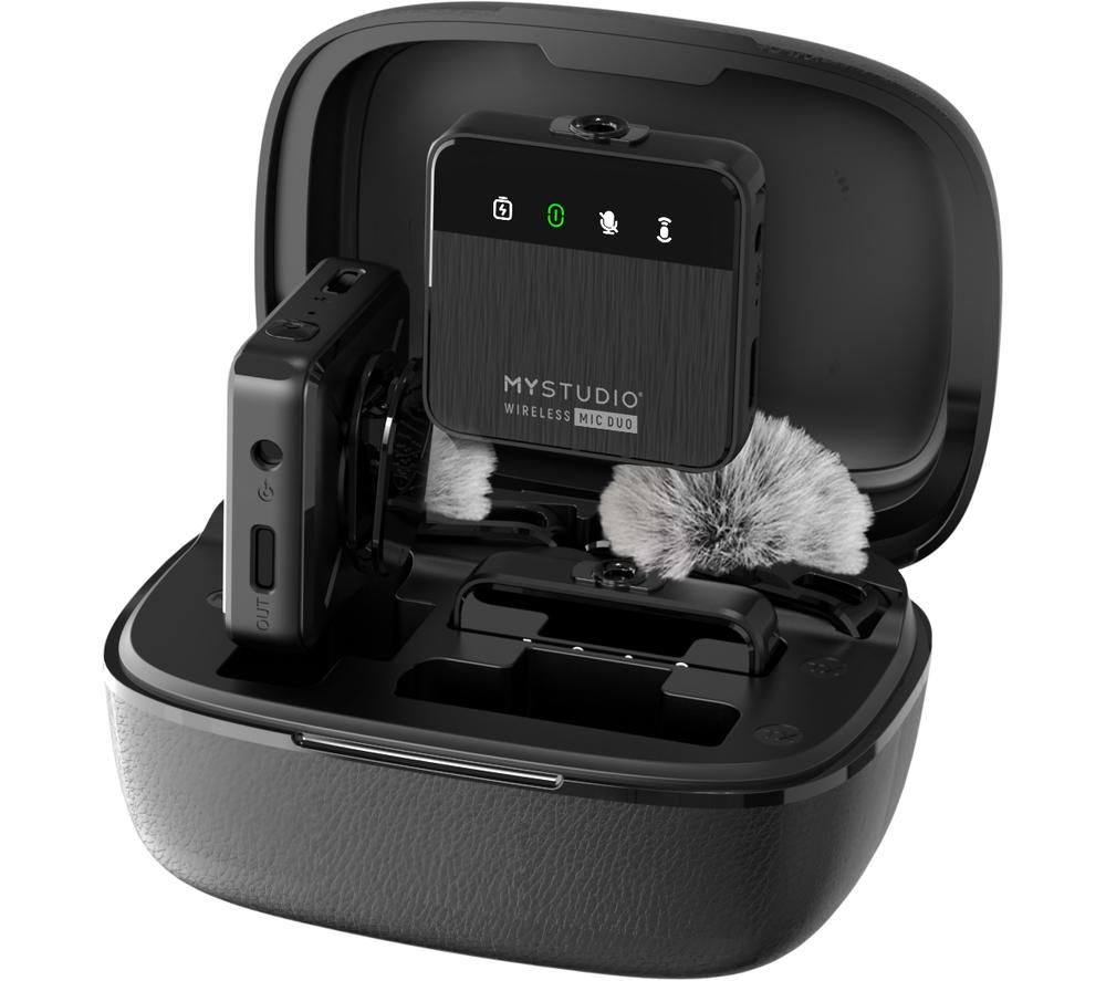 MyStudio Wireless Duo Microphone Kit - Black