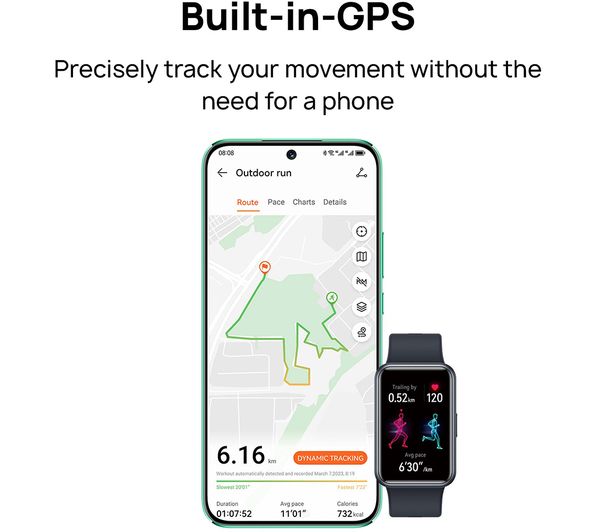 Huawei watch fit discount calories