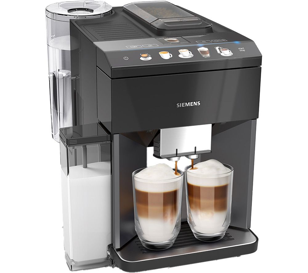TQ515GB9 EQ500 Bean to Cup Fully Automatic Coffee Machine - Piano Black