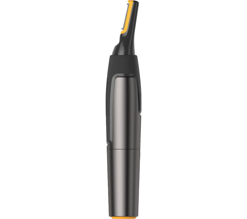 A001614 Microtouch Titanium Max Nose & Ear Trimmer - Black & Grey