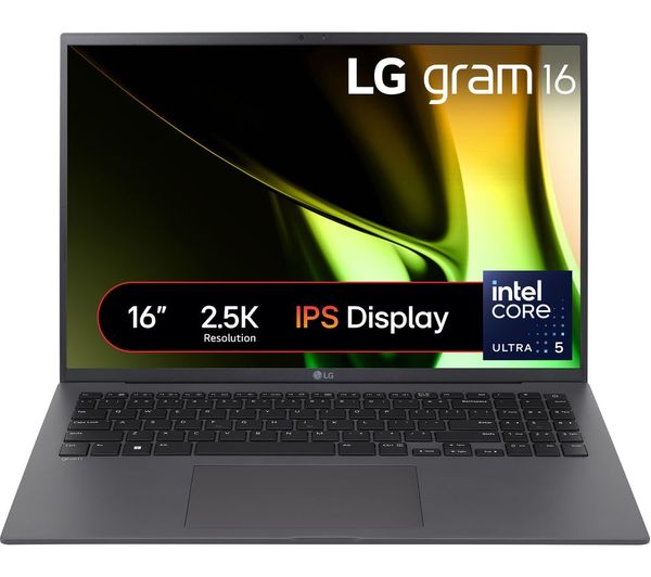 Lg Gram 16 16z90s Gar56a1 16 Laptop Intel® Core™ Ultra 5 512 Gb Ssd Dark Grey