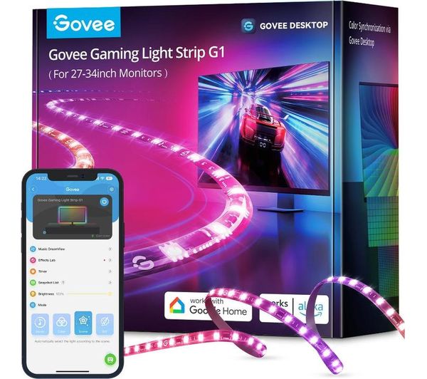 Govee G1 Smart 27 34 Gaming Monitor Light Strip