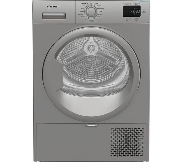 Indesit C Ysd 82d Ss Uk 8 Kg Heat Pump Tumble Dryer Silver
