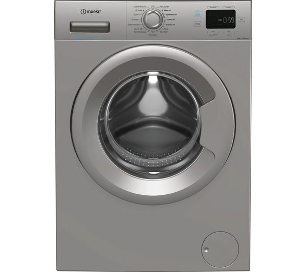 Indesit Pushgo Ip 846s Pushgo Uk 8 Kg 1400 Spin Washing Machine Silver Indesit Pushgo Ip 846s Pushgo Uk 8 Kg 1400 Spin Washing Machine Silver