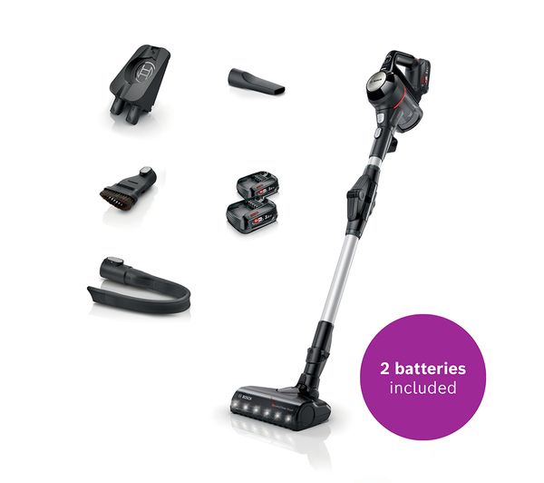 BOSCH Unlimited 7 BCS712BGB Dual Battery Cordless Vacuum Cleaner - Black