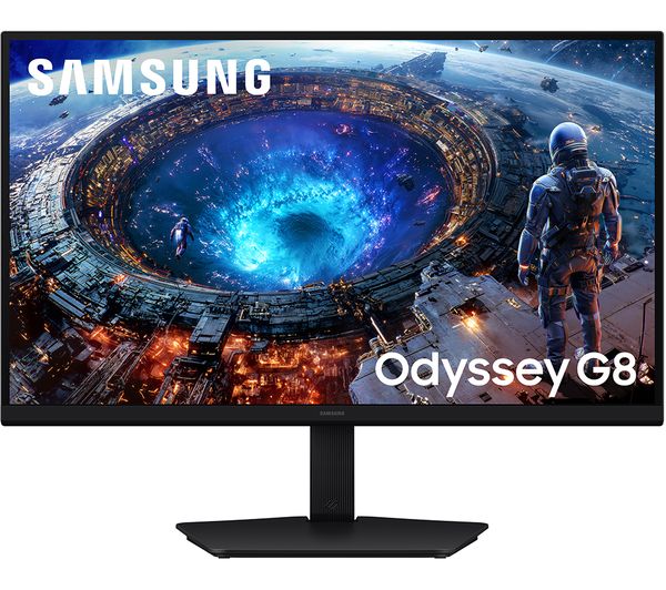 An image of SAMSUNG Odyssey G8 G80HF 5K 27" IPS Gaming Monitor - Black