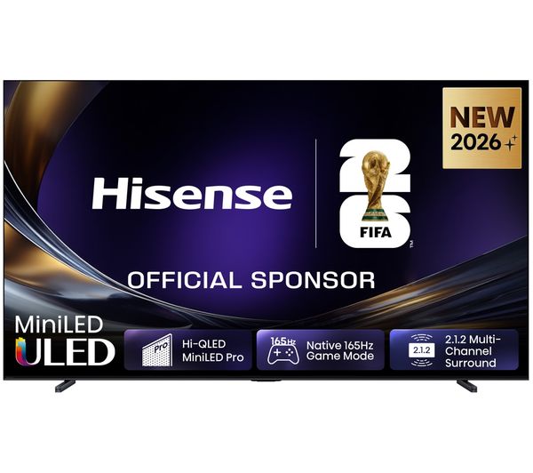 An image of HISENSE U7S PRO 100" Mini LED 4K 165 Hz Smart AI TV with Freely - 100U7STUK PRO