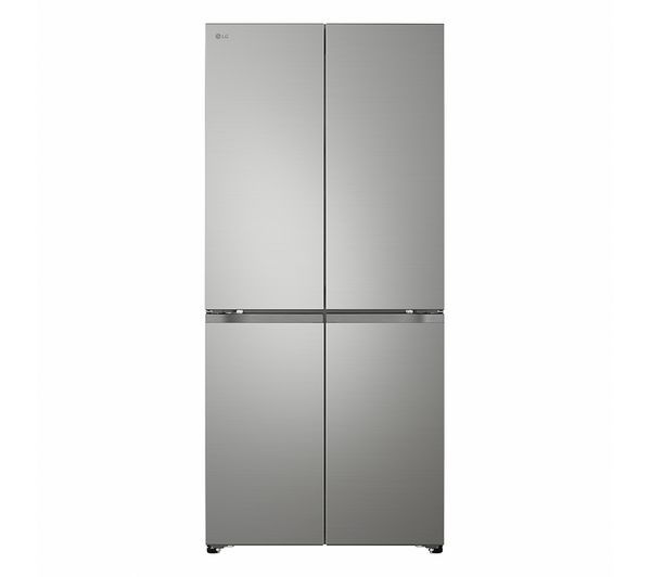 An image of LG Fit & Max GMBS30SEPY American-style Smart Fridge Freezer - Prime Silver