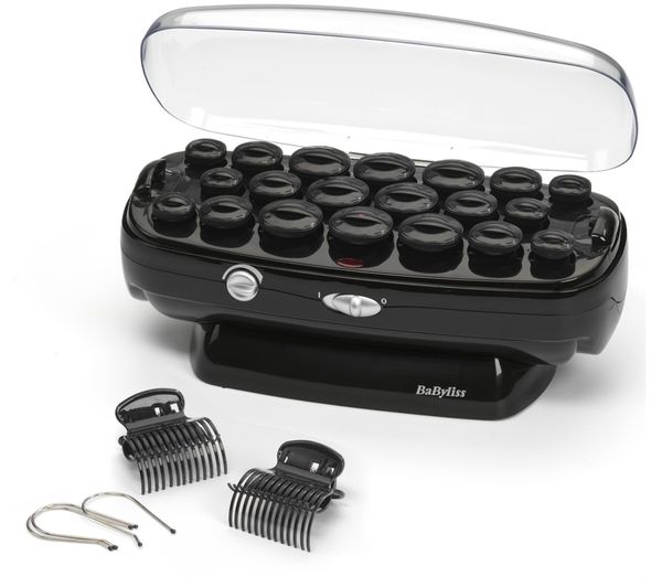 An image of BABYLISS 3035U Thermo Ceramic Heated Rollers - Black