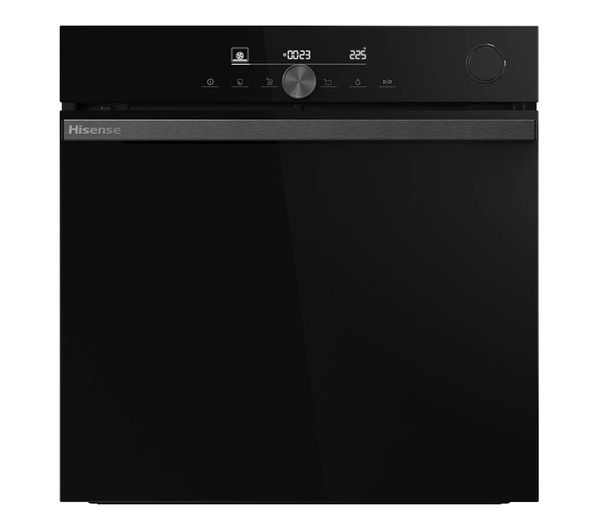 An image of HISENSE Hi6 SE BSA66331PBDGUK Electric Pyrolytic Oven - Jet Black