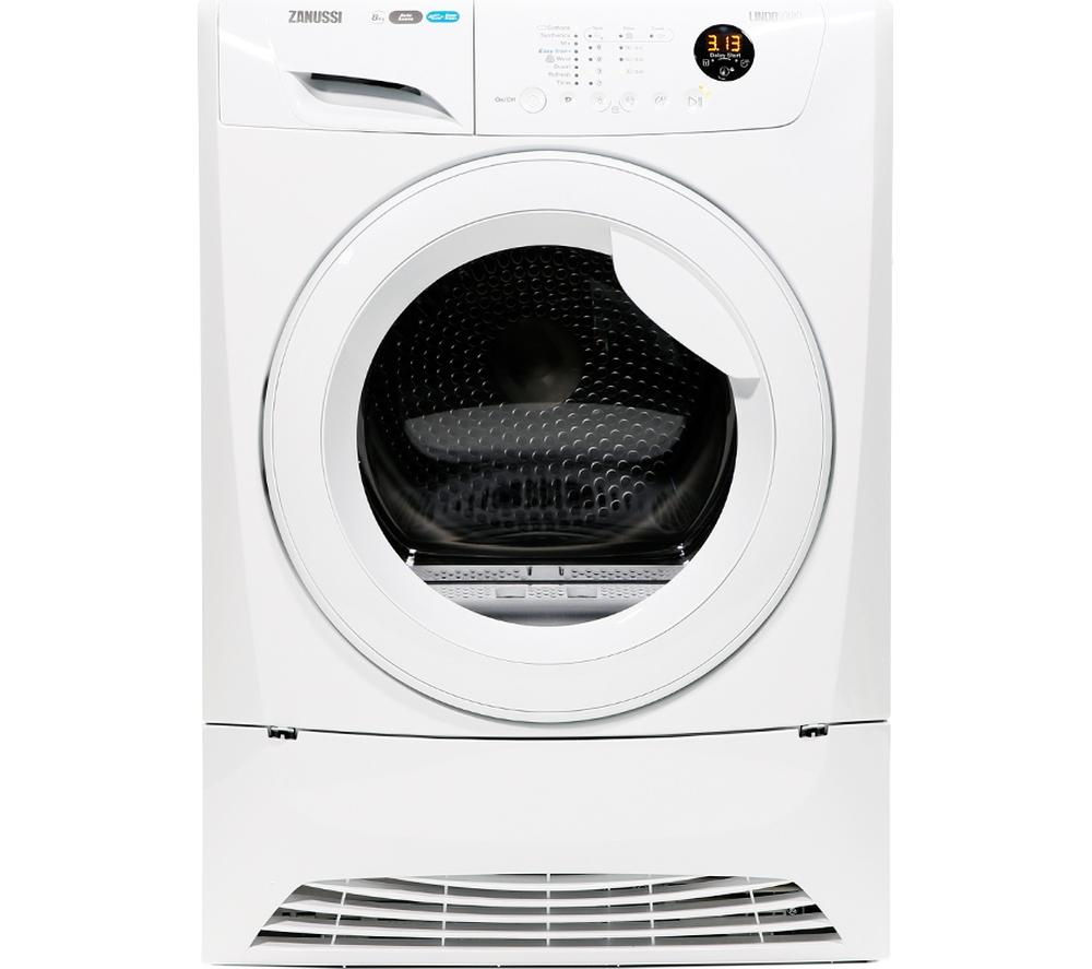 Zanussi Tumble Dryer ZDH8333W Heat Pump  – White, White