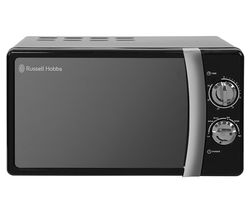 RUSSELL HOBBS RHMM701B Compact Solo Microwave - Black