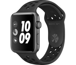 MQL42B A APPLE Watch Nike Series 3 Black 42 mm Currys Business