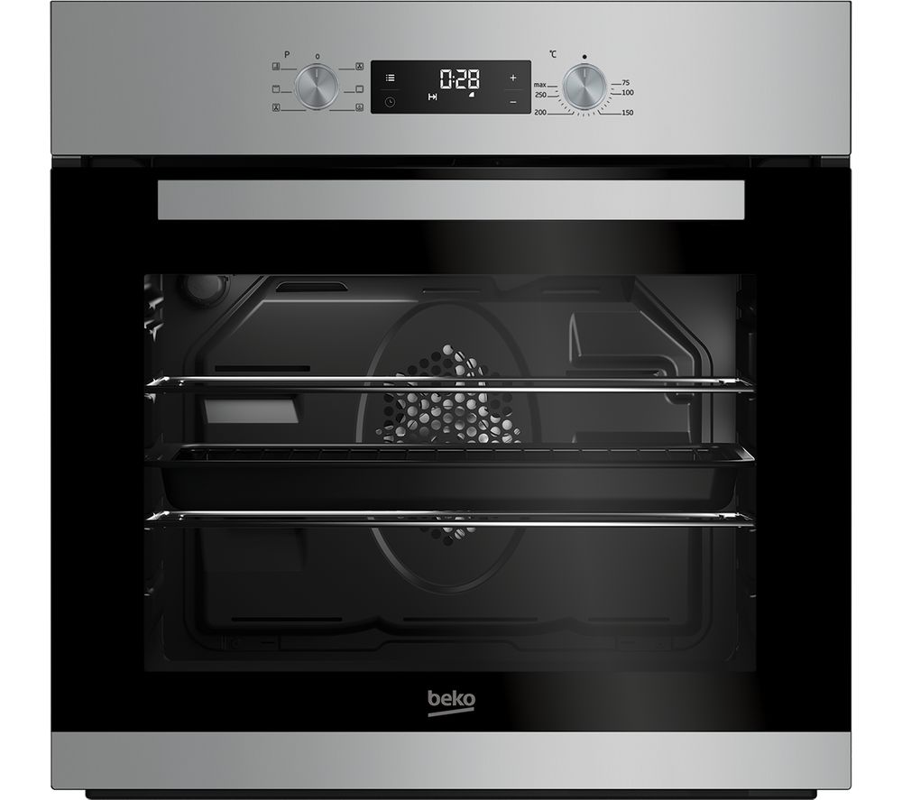 BEKO BXIE22300S Electric Oven – Silver, Silver