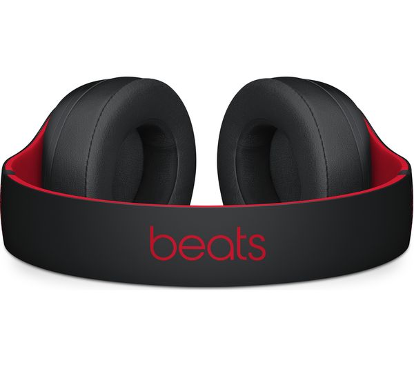 black and red beats headphones