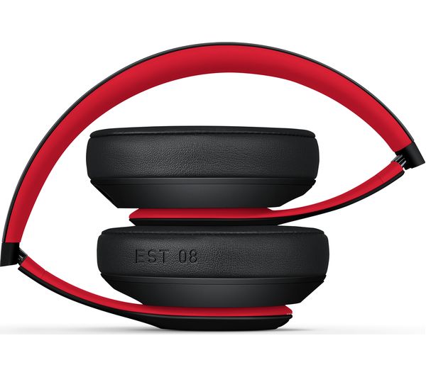 beats by dre studio 3 black and red