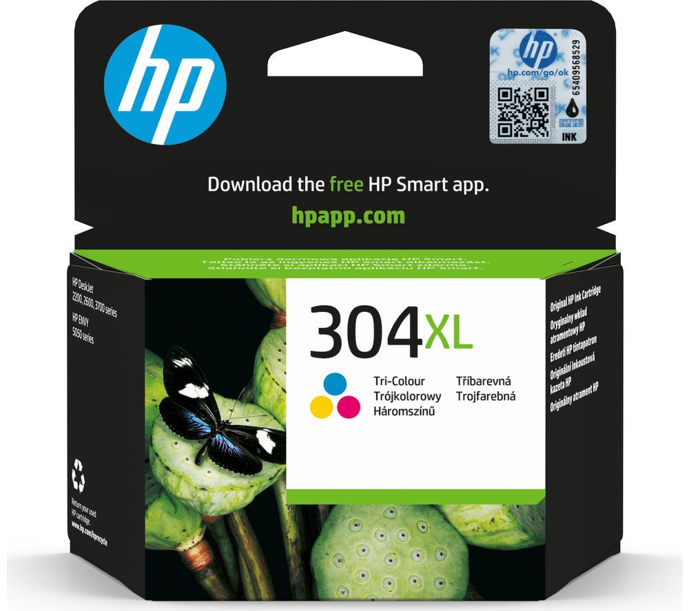 HP 304XL Tri-colour Ink Cartridge