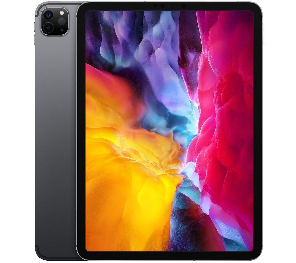 Apple 11" iPad Pro (2020) Cellular - 256 GB, Space Grey, Grey