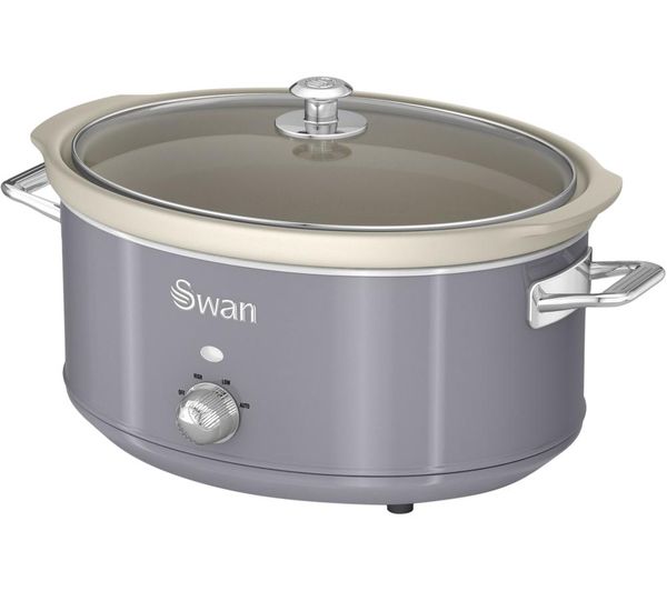 SWAN Retro SF17031GRN Slow Cooker - Grey