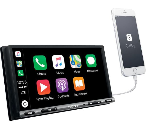 Buy SONY XAVAX3005DB Smart Bluetooth Car Radio Black Free Delivery