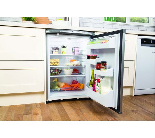 Undercounter glass door fridge best sale currys