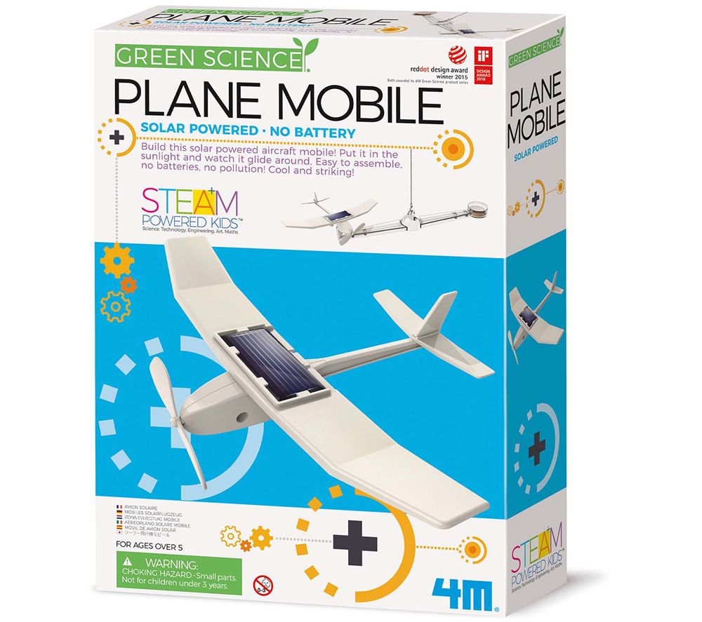 GREEN SCIENCE Solar Plane Mobile